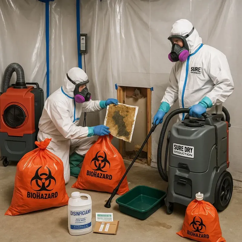 Contaminated Water Handling Protocols process in Ahoskie, NC